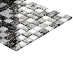 MOZAIKA SZKLANA MIX ICE BLACK