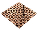 Mozaika szklana miedź, różowe złoto ROSE GOLD
