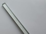 LISTWA SZKLANA SREBRNA 2,3 x 50 cm