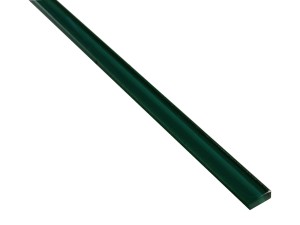 LISTWA SZKLANA DEKORACYJNA SELEDYNOWA  2 x 60 CM  