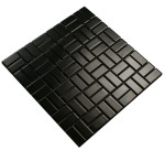MOZAIKA CERAMICZNA CZARNA SATYNA