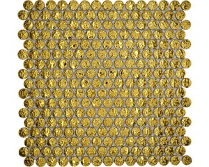 Mozaika złota ceramiczna El dorado gold