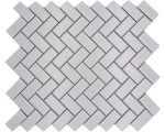 Płytka ceramiczna biała cegiełka, mozaika ceramiczna biała 
