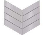 Płytka ceramiczna biała, błyszcząca 