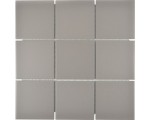 Płytka ceramiczna Szara mat satyna 10x10cm 