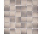 Płytka ścienna  Mozaika ceramiczna beżowo-szara 48x48 