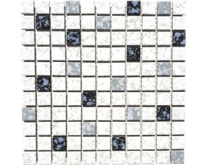 MOZAIKA CERAMICZNA MIX BIAŁA