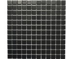 MOZAIKA CERAMICZNA czarna mat 23x23