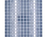 MOZAIKA SZKLANA, NIEBIESKO-SZARA 4MM
