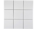 Płytka ceramiczna biała, mozaika ceramiczna biała  błyscząca10x10cm   