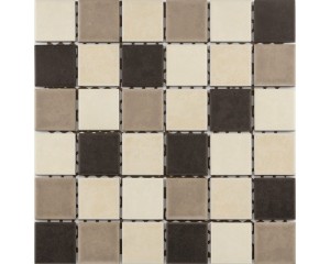 MOZAIKA CERAMICZNA, MIX SZARY 48X48