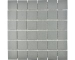 MOZAIKA CERAMICZNA SZARA, PŁYTKA Z POWŁOKĄ ANTYPOŚLIZGOWĄ 48X48