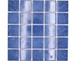 MOZAIKA CERAMICZNA NIEBIESKA, PŁYTKA ŚWIECĄCA 4,8X4,8