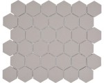 Mozaika ceramiczna hexagon beżowo, heksagon 