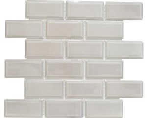 MOZAIKA CERAMICZNA, DUŻA CEGŁA SZARA 