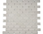 MOZAIKA CERAMICZNA, SZARA CEGŁA   