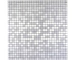 MOZAIKA ALUMINIOWA, PŁYTKA SREBRNA 4MM 