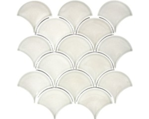 Mozaika ceramiczna, płytka szara 8mm