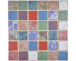MOZAIKA CERAMICZNA, MIX KOLOR PŁYTKA 48X48