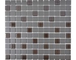 mozaika ceramiczna, płytka mix czarny 5mm