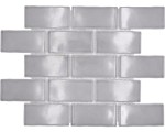mozaika ceramiczna, płytka ceramiczna szara cegła 