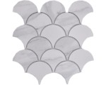 Mozaika ceramiczna, płytka szara