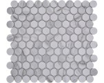 Mozaika ceramiczna, kołka ceramiczne szare