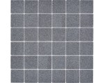 mozaika ceramiczna, płytka ciemno-szara ceramiczna 48x48 