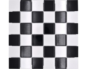 MOZAIKA CERAMICZNA POŁYSK MIX SZACH 48X48