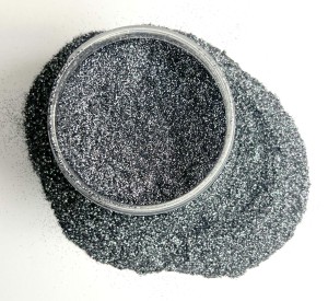 BROKAT metaliczny grafit  100 GRAM DO FUG, farb, tynków