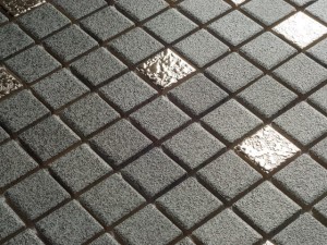 MOZAIKA CERAMICZNA SZARA PLUS SILVER