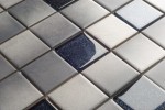 MOZAIKA CERAMICZNA MIX SZARY 48 X 48