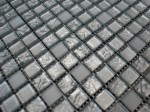 Mozaika szklana SILVER mix MATT