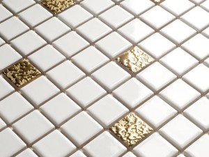 MOZAIKA CERAMICZNA BIAŁA GLD