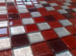 MOZAIKA SZKLANA MIX RED