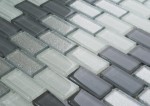 Mozaika szklana LADRILLO GRIS 