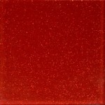 Płytka czerwona z brokatem 10 x 10 cm