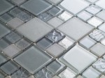 MOZAIKA SZKLANA DESIGN LINES GREY