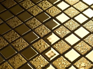MOZAIKA SZKLANA MIX GOLD CERAMIK